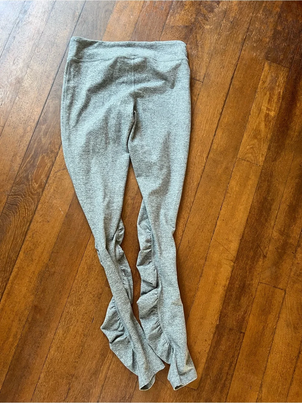 Ivivva kids grey leggings and jacket set size 14